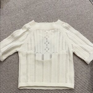 Boheme Cream Cowl Neck Sweater